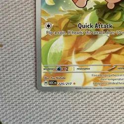 Pokemon Scorbunny 225/217 ASC Holo Basic Fire 2026 - Image 3