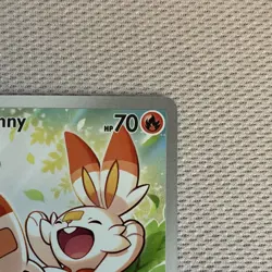 Pokemon Scorbunny 225/217 ASC Holo Basic Fire 2026 - Image 5