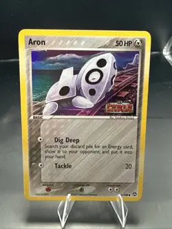Pokemon Aron Reverse Holo 42/108 EX Power Keepers Stamped - Image 1