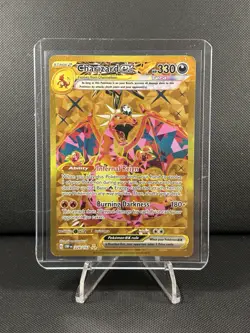 PRICE DROP Charizard ex 228/197 Obsidian Flames Pokemon TCG Tera Gold Secret - Image 1