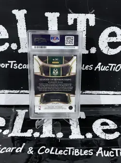 2023 Select Giannis Antetokounmpo Zebra Prizm SSP PSA 10 CASE HIT RARE LEGEND - Image 3
