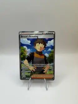 Brock’s Scouting 179/159 Ultra Rare Full-Art Trainer - Journey Together English - Image 1
