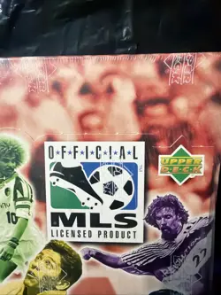 1996-1997 Upper Deck MLS Sealed Hobby Box Super Rare UnOpened Inaugual SEASON - Image 2