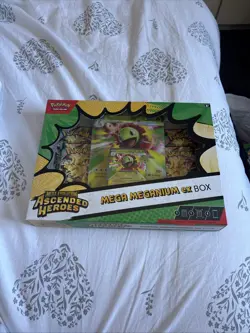 Sealed Pokemon: Mega Evolution Ascended Heroes Mega Meganium Ex Box 📦 - Image 1