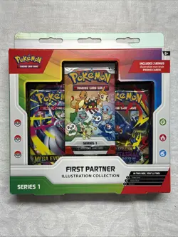 Pokemon TCG First Partner Illustration Collection Series 1 New Sealed - Image 1