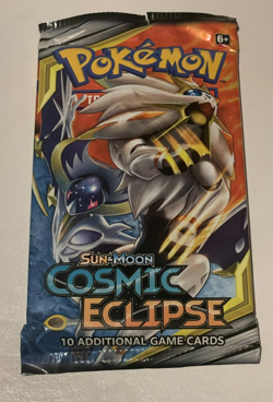 Pokemon Cosmic Eclipse Booster Pack - Image 1