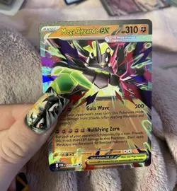 Pokemon TCG Mega Zygarde EX 047/088 Full Art Holo EX 310 HP 200 Attack - Image 1