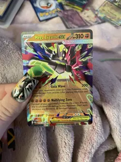 Pokemon TCG Mega Zygarde EX 047/088 Full Art Holo EX 310 HP 200 Attack - Image 2