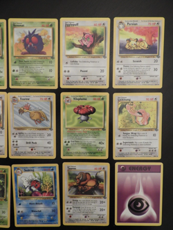 Vintage Pokemon Jungle Set Lot of 15 LP/NM Jigglypuff Persian MORE USA Seller - Image 2