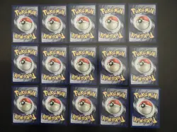 Vintage Pokemon Jungle Set Lot of 15 LP/NM Jigglypuff Persian MORE USA Seller - Image 4
