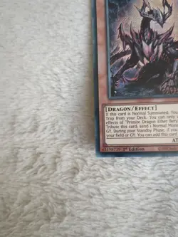 ☆ RA05-EN033 Primate Dragon Ether Beryl Secret Rare 1st Ed YuGiOh ☆ - Image 4