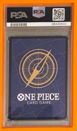 2023 One Piece 1st Anniversary OP05 Oda Signature Monkey D Luffy Japanese PSA 10 - Image 4