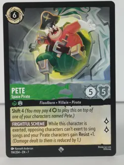 Pete - Space Pirate - Archazia's Island - 114/204 - Singles - Lorcana TCG - Image 2