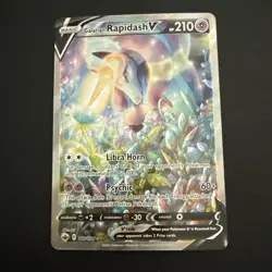 Galarian Rapidash V 168/198 Rare Ultra Chilling Reign Pokemon Near Mint - Image 1