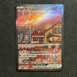 Mew EX SVP 053 Pokemon TCG Scarlet Violet 151 Black Star Promo Sealed - Image 1
