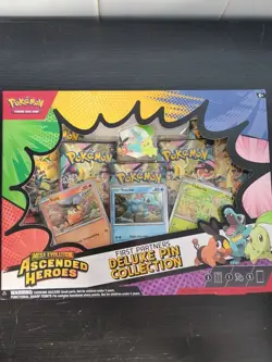 Pokemon Ascended Heroes First Partner Deluxe Pin Collection NEW sealed 🔥 - Image 1