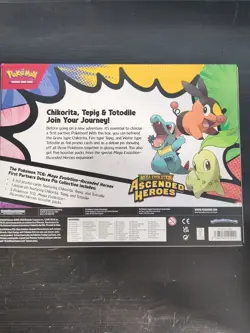 Pokemon Ascended Heroes First Partner Deluxe Pin Collection NEW sealed 🔥 - Image 2