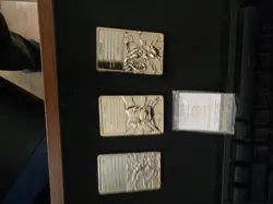 23k gold pokemon cards Pikachu Charizard Mewtwo And A COA for Polywirl - Image 5