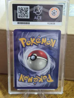 1999 Pokemon Gyarados Holo Card Ace Grade 7 Near Mint Base Set 6/102 WOTC Rare - Image 3