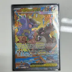Pokemon Mega Kangaskhan EX & Gardevoir SVP Black Star Promo Holo Card (182/132) - Image 1