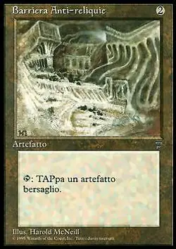 MTG magic cards 1x Relic Barrier Italian Legends NM-Mint, Italian - Image 1