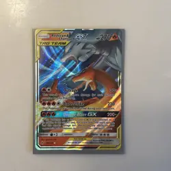 Reshiram & Charizard GX #20/214 Unbroken Bonds NM Pokemon Card - Image 1