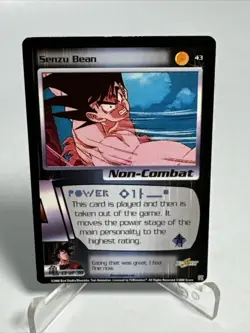 Senzu Bean 2000 Score Limited Dragon Ball Z DBZ TCG #43 LP Card - Image 2