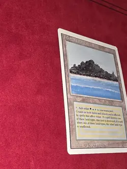 MTG 1994 vintage Tropical Island Card Revised 3rd Edition Dual shock Land - Image 4