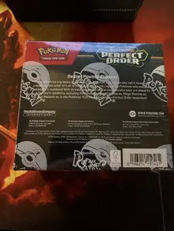 Pokemon Mega Evolution Perfect Order Booster Box English 2026 120 Cards - Image 2