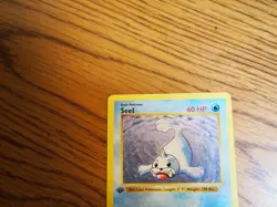 Pokemon 1999 1st Edition Shadowless Base Seel uncommon card - Image 2