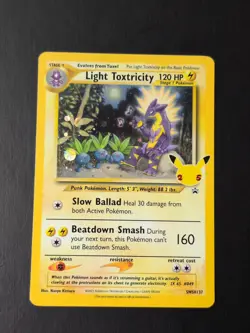 Light Toxtricity SWSH137 SWSH: Sword & Shield Promo Cards Holo - Image 1