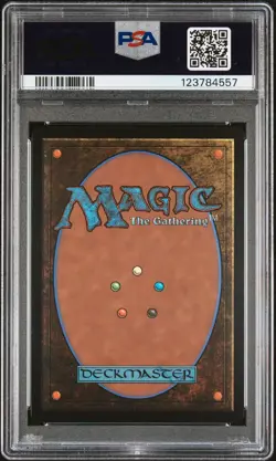2025 MTG FINAL FANTASY COMMANDER SURGE FOIL O'AKA, TRAVELING MERCHANT PSA 10 - Image 2