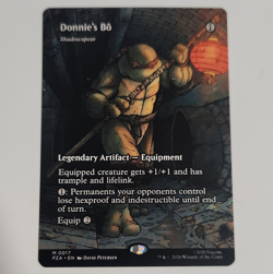 Magic: The Gathering Donnie's Bo Legendary Artifact Equipment M 0017 2026 - Image 1