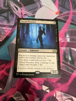 MTG - DREAD PRESENCE - RARE - J22 - NM - Image 1