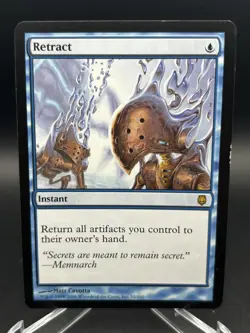 MTG Retract Darksteel MP Magic the Gathering Cards - Image 1