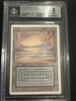 Beckett Grading Services (BGS) 1994 Revised Edition Underground Sea R L 8 NM-MT - Image 1