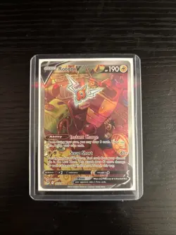 Pokemon TCG Rotom V (Alternate Full Art) 177/196 Swsh11: Lost Origin Holo NM - Image 1