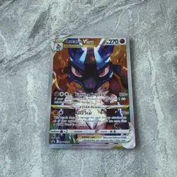 Pokemon TCG Lucario VSTAR SWSH291 Promo Card NM / M - Image 1
