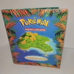 2001 Vintage Pokemon Southern Islands Collection Binder (No Cards, Binder Only) - Image 1