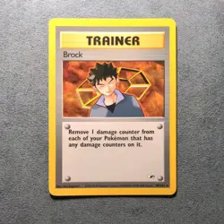 Pokemon Vintage - Gym Heroes - Trainer Brock 98/132 - LP - Image 1