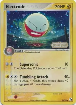 Electrode 32/92 Pokemon 2006 Legend Maker Reverse Holo Stamped - Image 1