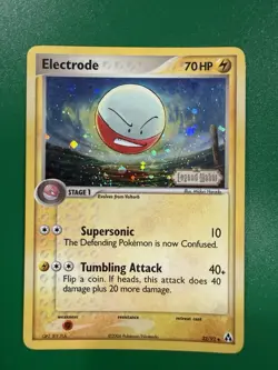 Electrode 32/92 Pokemon 2006 Legend Maker Reverse Holo Stamped - Image 2