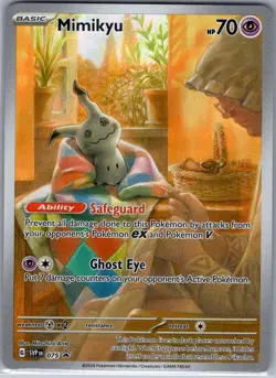 Mimikyu SVP 075 SV: Scarlet & Violet Promo Cards - Pokemon Card - NM - Image 1