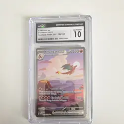 Pokemon Charizard ex 199/165 SV151 Special Illustration Rare CGC 10 Holo - Image 1