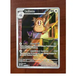 Pokemon TCG, Raticate 099/088, Perfect Order, Holo Rare - Image 1