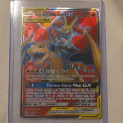Pokemon Charizard & Braixen GX 212/236 Sm-Cosmic Eclipse Ultra Rare Full Art Ho… - Image 1