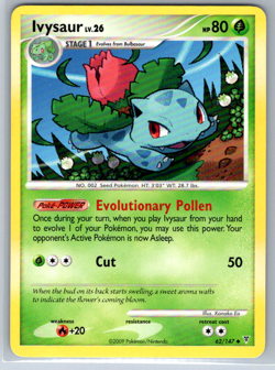 Pokemon Ivysaur Platinum Supreme Victors 62/147 LP - Image 1