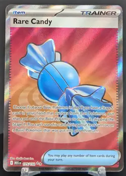 Pokemon Rare Candy #175/132 English Mega Evolution Ultra Rare Full Art - Image 1