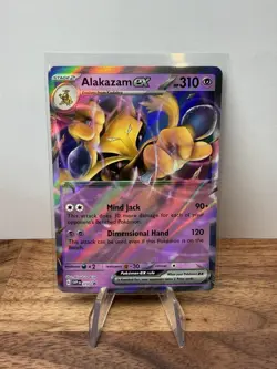 Alakazam ex (Error No Star Pattern) Pokemon BLACK STAR Promo #050 Holo - Image 1