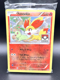 Pokemon TCG Fennekin 10/124 Pokemon League Stamped Sealed Pack Of 20 - Image 1